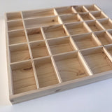 Extra large tinker tray / 28 compartments