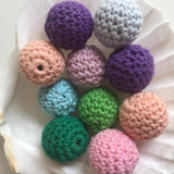 Crochet beads 20mm