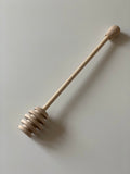 Wooden honey drizzler