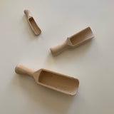 Wooden scoops