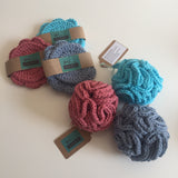 Eco-friendly body puffs and trio facial cloths
