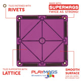Playmags 60 Piece Starter Magnetic Tiles Play Set