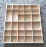 Extra large tinker tray / 28 compartments