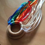 Sensory Ribbon Ring / Spring - Summer themed Hand Kite