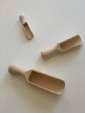 Wooden scoops