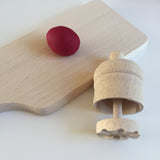 Playdough stamping tool / wooden butter mould