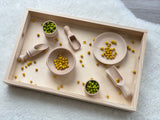 Wooden scoops / set of 3