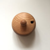 Wooden bowl with lid, Sugar bowl / Outlet - Clearance