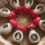 Wooden red nut cracker / 1 piece  - Outlet/Clearance