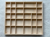 Extra large tinker tray / 28 compartments