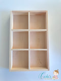 Tinker tray / 6 compartments
