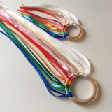 Sensory Ribbon Ring / Spring - Summer themed Hand Kite