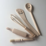 Mother’s Day Baking Set / wooden kitchen utensils
