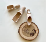 Wooden scoops / set of 3