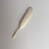 Small Goose Feather - 1 piece