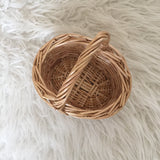 Mini Willow Baskets with Handle / Shopping Wicker Basket