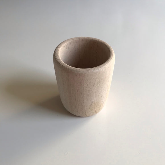 Individual Wooden Cup