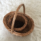Oval Mini Shopper / Children picnic basket