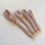 “Efe” wooden scoops / Set of 4