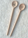 Mr. Moustache - Large Wooden Spoon 30cm
