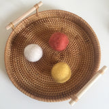 Wool balls 5cmD / Set of 3
