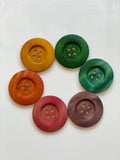 Carla’s Treasure Rainbow Large Wooden Buttons / Loose Parts