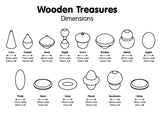 Wooden Treasures Starter Set / 168 pcs