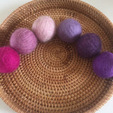 Wool Balls 5cmD / Set of 6