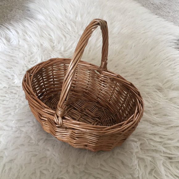 Oval Mini Shopper / Children picnic basket