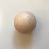 Beechwood Ball 50mmD - 1 piece