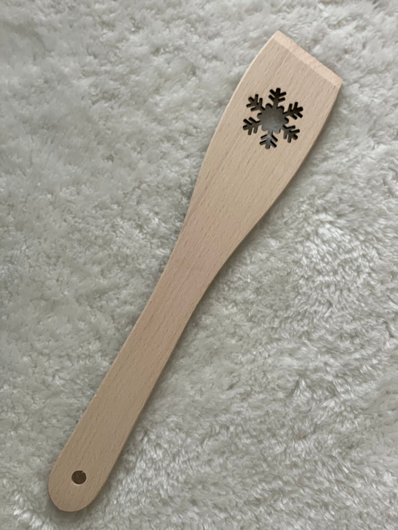 Snowflake Wooden Spatula