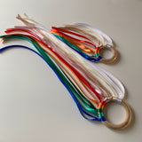 Sensory Ribbon Ring / Spring - Summer themed Hand Kite