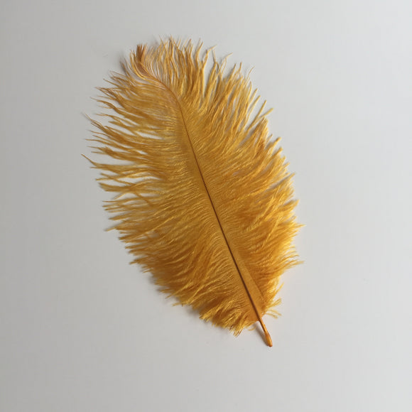 Large Sensory Gold Feather - 1 piece