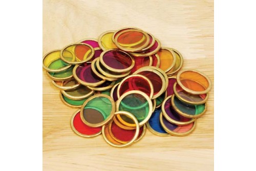 Metal Counting Chips - 100pcs